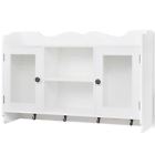 242435 Vidaxl Modern Wall Cabinet Storage White Rustic Display 8718475956112 242435 Vidaxl Modern Wall Cabinet Storage White Rustic Display 8718475956112