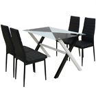 244045 Vidaxl 5 Piece Black 8718475529187 244045 Vidaxl 5 Piece Black 8718475529187