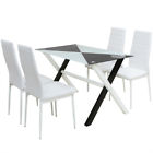 244046 Vidaxl 5 Piece White 8718475529194 244046 Vidaxl 5 Piece White 8718475529194
