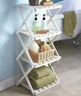 2440479 Afoyft White 4-tier Foldable 2440479 Afoyft White 4-tier Foldable