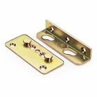 271.09.910 Hafele No-mortise Bed Rail Fittings Set Of 4 271.09.910 Hafele No-mortise Bed Rail Fittings Set Of 4