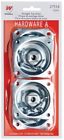 38453027510 27514 Waddell Metal Table Leg Straight Top Plate