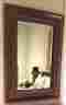 2820-215 Maitland Smith Leather Inlay Mirror With Beveled Edge Theodore Alexander 2820-215 Maitland Smith Leather Inlay Mirror With Beveled Edge Theodore Alexander