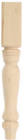 2912 Waddell Country Pine Table Leg 038453029125