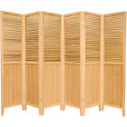 29237 Oriental Furniture Beadboard Room Divider Tall 29237 Oriental Furniture Beadboard Room Divider Tall