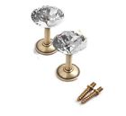 2x40mm Crystal Masion K9 Glass Brasscrystal Curtain Hold Backs Tie Back Wall Hook Tassel Holder 2x40mm Crystal Masion K9 Glass Brasscrystal Curtain Hold Backs Tie Back Wall Hook Tassel Holder