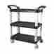 Uc-35k 3-tier Winco Black 33.25 X 17 37.5 Utility Cart 811642021786
