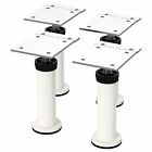 302.635.75 Ikea Captia White Leg Pc Set Hardware Stainless Steel 302.635.75 Ikea Captia White Leg Pc Set Hardware Stainless Steel