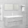 3071616 Vidaxl Bathroom Furniture Set Concrete Gray Chipboard 720286378564 3071616 Vidaxl Bathroom Furniture Set Concrete Gray Chipboard 720286378564