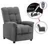 3074026 Vidaxl Electric Recliner Light Gray Fabric 720286552131 3074026 Vidaxl Electric Recliner Light Gray Fabric 720286552131