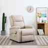 322463 Vidaxl Massage Recliner Cream Fabric Only 720286053218 322463 Vidaxl Massage Recliner Cream Fabric Only 720286053218
