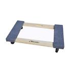 08030 33700 Milwaukee 1 000 Lb Capacity Heavy-duty Wood Frame Furniture Dollies Hand Truck 27077