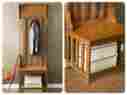 343863 Unbranded Hall Tree Bench Entryway Coat Rack With Storage Oak Hanger Stand Wood Hat Home 757965343863 343863 Unbranded Hall Tree Bench Entryway Coat Rack With Storage Oak Hanger Stand Wood Hat Home 757965343863