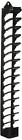 35674 Atlantic Stand Organizer Cd Wall Mount Rack Dvd 031742356346