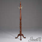 11268 38793 Jansen Carved Mahogany Hat Rack Or Clothes Tree W Claw Feet Brass Hooks New 11268 38793 Jansen Carved Mahogany Hat Rack Or Clothes Tree W Claw Feet Brass Hooks New