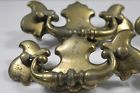 3987 Unbranded Victorian Drawer Pulls Set Of Brass With Rust Patina 3987 Unbranded Victorian Drawer Pulls Set Of Brass With Rust Patina