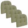 414140-258p Klear Vu Twillo Tufted Polyester Chair Pad Set 028448653978 414140-258p Klear Vu Twillo Tufted Polyester Chair Pad Set 028448653978