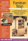 4162 Ready America Quakehold Anti-fall Furniture Straps No 3pk 753962041627 4162 Ready America Quakehold Anti-fall Furniture Straps No 3pk 753962041627