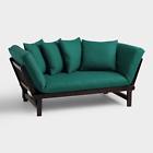 454389 Cost Plus World Market Mallard Studio Day Sofa Slipcover Green 454389 Cost Plus World Market Mallard Studio Day Sofa Slipcover Green