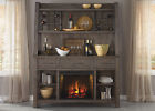 466-dr-hb Liberty Furniture Stone Brook Hutch And Buffet With Fireplace In 466-dr-hb Liberty Furniture Stone Brook Hutch And Buffet With Fireplace In