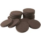 4928416 Waxman Pieces Felt Pads Brown Self Stick Hard 074523492840