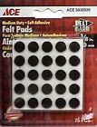Felt3-8crcl 5030929 Ace Pad Brn Dcor 082901052432 Felt3-8crcl 5030929 Ace Pad Brn Dcor 082901052432