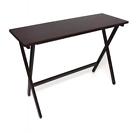 503e Lipper Inc International Folding Buffet Table Espresso Finish 026914503086