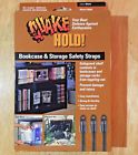 5040 Quake Hold Earthquake Furniture Safety Straps Flexible Bands 753962050407