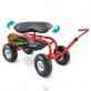 50541271 Model Hammacher The Utility Red Seat Swiveling Cart Schlemmer