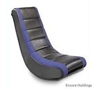 51209 - Video Black Classic Game Blue Ace Bayou Rocker Chair 51209 - Video Black Classic Game Blue Ace Bayou Rocker Chair