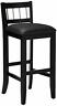 5123-89 5123-35 Home Style Manhattan Pub Stools With Stainless Steel Accents Black 5123-89 5123-35 Home Style Manhattan Pub Stools With Stainless Steel Accents Black
