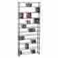 51522 Media Rack Storage Wall Cd Dvd Bluray Shelves Shelf Holder Organizer Tower Stand 730860351522
