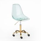 53194204 Project Armless Acrylic Rolling Chair Green 784857748758 53194204 Project Armless Acrylic Rolling Chair Green 784857748758