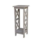 53605328 International Concepts New Weathered Gray Plant Stand 727506535125