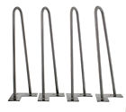 5406 Closeout Hairpin Silver Steel Furniture Coffee Table Legs 688295875406