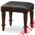 5537-28 Home Styles Lafayette Vanity Bench Cherry Finish 066511434642 5537-28 Home Styles Lafayette Vanity Bench Cherry Finish 066511434642