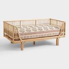 556672 Cost Plus World Market Natural Brown Block Printed Sonya Mattress 556672 Cost Plus World Market Natural Brown Block Printed Sonya Mattress