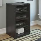 56431 Ankj Black Media Storage Cabinet Cd Dvd Player 822434856431 56431 Ankj Black Media Storage Cabinet Cd Dvd Player 822434856431