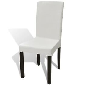 130380 6 Pcs Cream Straight Stretchable Chair Cover 130380 6 Pcs Cream Straight Stretchable Chair Cover