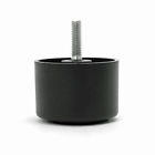 600203 Leg Daddy Black Round Hdpe Plastic Sofa With Rubber Base 600203 Leg Daddy Black Round Hdpe Plastic Sofa With Rubber Base