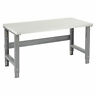 601425 Global Industrial Inch Plastic Laminate Square Edge Workbench Top Adjustable