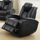 601743p Coaster Delange Power Recliner In Black 601743p Coaster Delange Power Recliner In Black