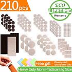 606321925451 Furniture Pads Self Adhesive Felt Two Color Assorted