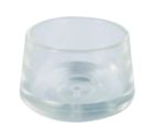 6214 Shepherd Hardware Rubber Leg Tip Clear
