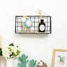 6299226999944 Unbranded Vintage Industrial Metal Wall Mounted Floating Shelf