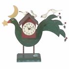 63877 The Renovators Supply Decorative Desk Clock Green Wood 096962396671 63877 The Renovators Supply Decorative Desk Clock Green Wood 096962396671