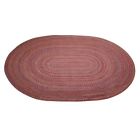 64285 The Renovators Supply Oval Area Rug Red Nylon 096962397562 64285 The Renovators Supply Oval Area Rug Red Nylon 096962397562