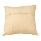 64398 The Renovators Supply Chamois Cotton Button Pillow Yellow 096962398132 64398 The Renovators Supply Chamois Cotton Button Pillow Yellow 096962398132