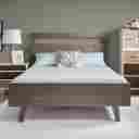 65357 Madrid Furniture Platform Bed Queen Modern Mid Century Grey Gray Wood Bedroom Frame New 611989065357 65357 Madrid Furniture Platform Bed Queen Modern Mid Century Grey Gray Wood Bedroom Frame New 611989065357