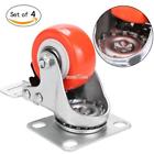 665427405892 Unbranded Swivel Caster Rubber Wheel Steel Top Plate 665427405892 Unbranded Swivel Caster Rubber Wheel Steel Top Plate